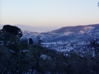 Panorama di Quarrata con la neve (172.23 KB)